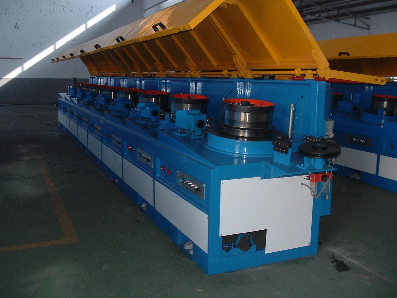 Dry wire drawing machine from the material documents